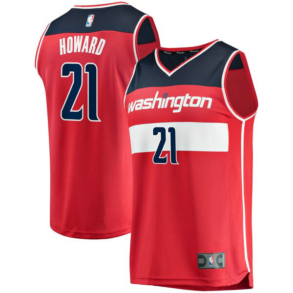 Maillot nba Washington Wizards Icon Edition Homme Dwight Howard 21 Rouge